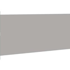 vidaXL Toldo lateral retráctil 150x350 cm gris