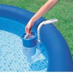 Skimmer de superficie flotante Intex Deluxe para piscina