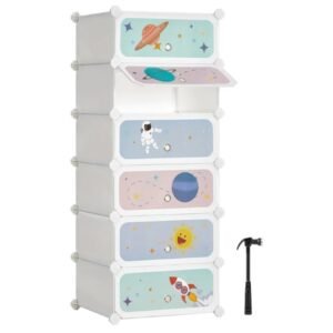 SONGMICS Estantería Modular Infantil LPC904W01