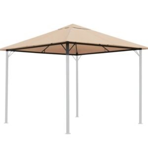 QUICK STAR Techo de Repuesto para Gazebo de jardín 3x3m