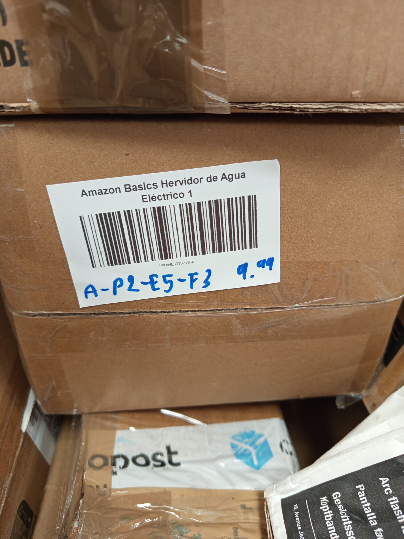 Amazon Basics Hervidor de Agua Eléctrico 1,7L, 2200 W. - Imagen 8